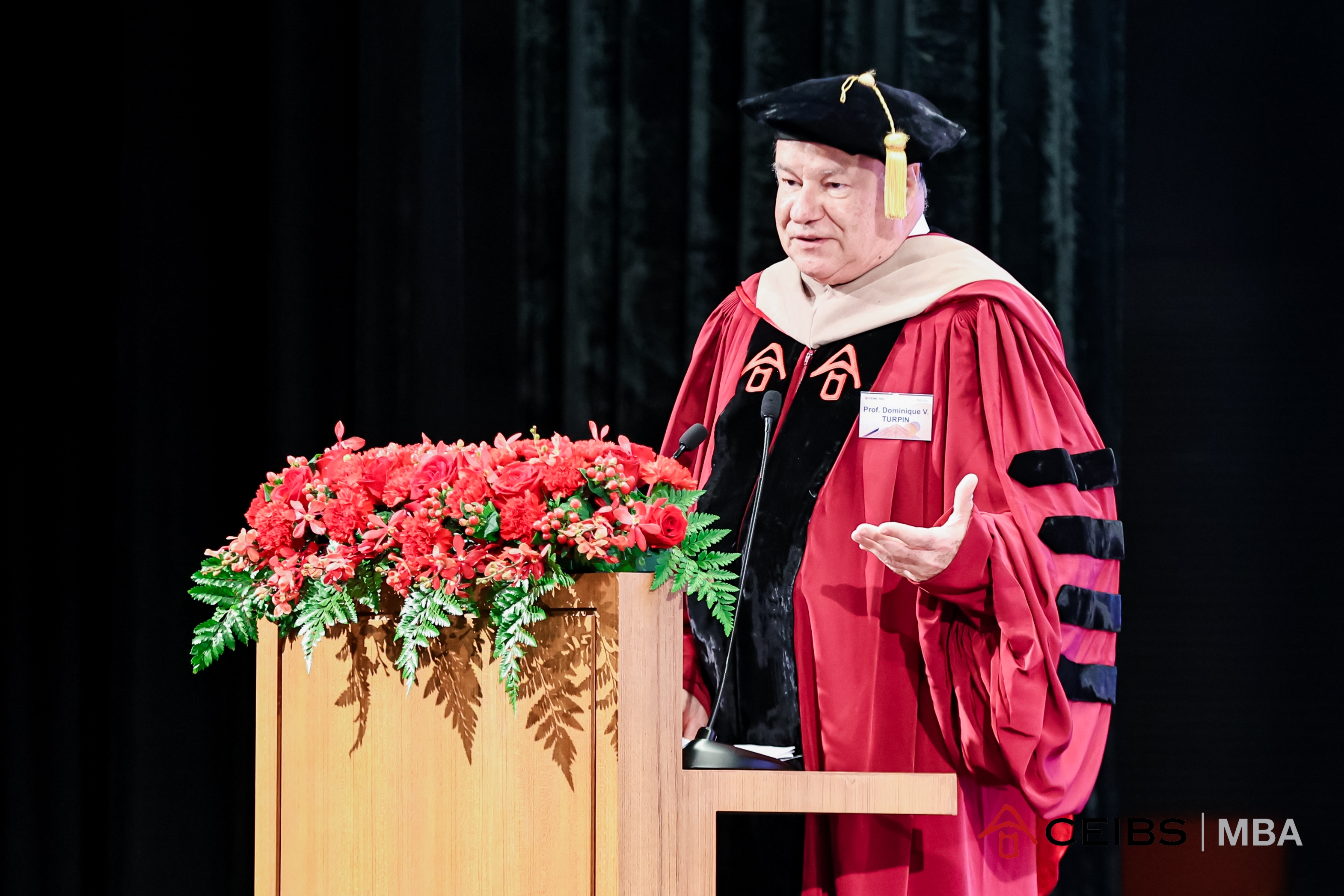 CEIBS President (European) Dominique Turpin